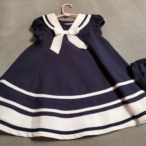 Infant girl 24 months Sailor dress